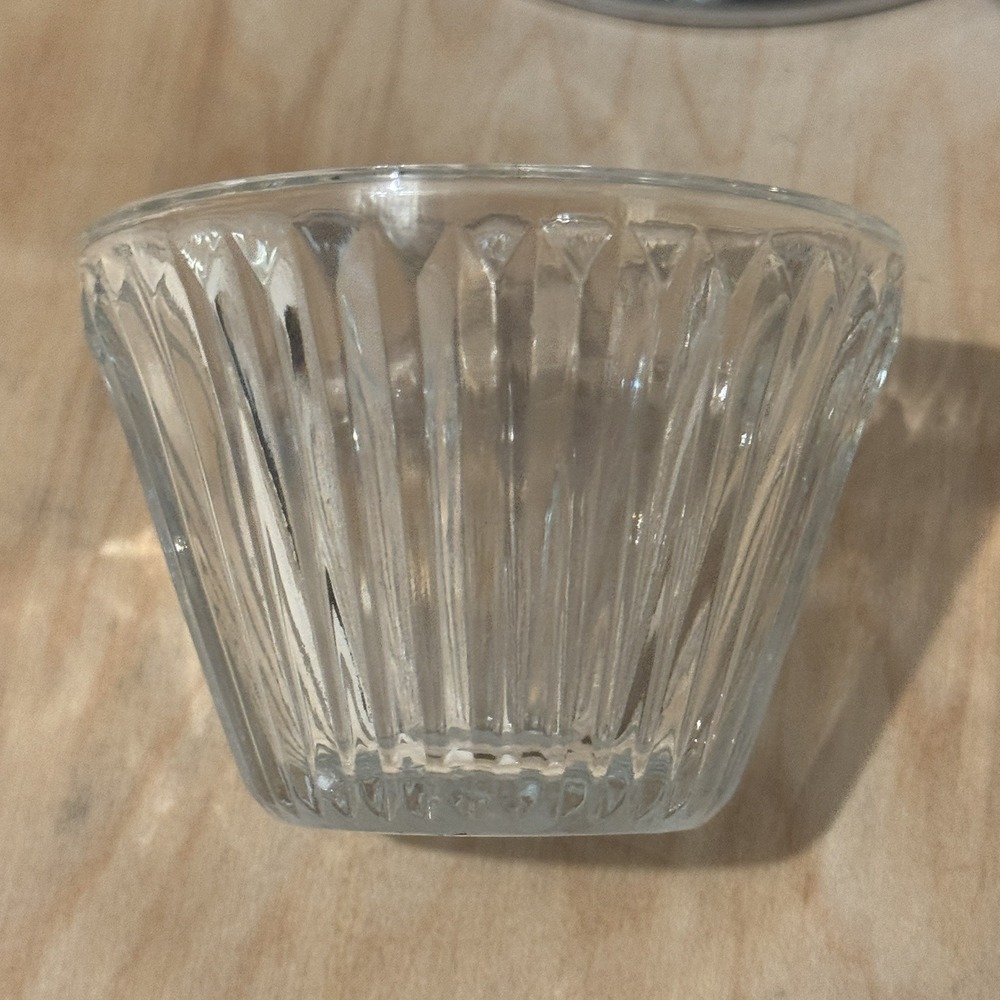 Vintage Kromex Chrome Serving Tray 3 Clear Glass Bowls Dip Condiments Removable - Picture 6 of 10